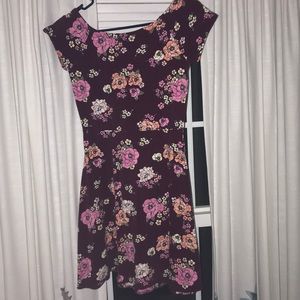 Floral teenage girl dress